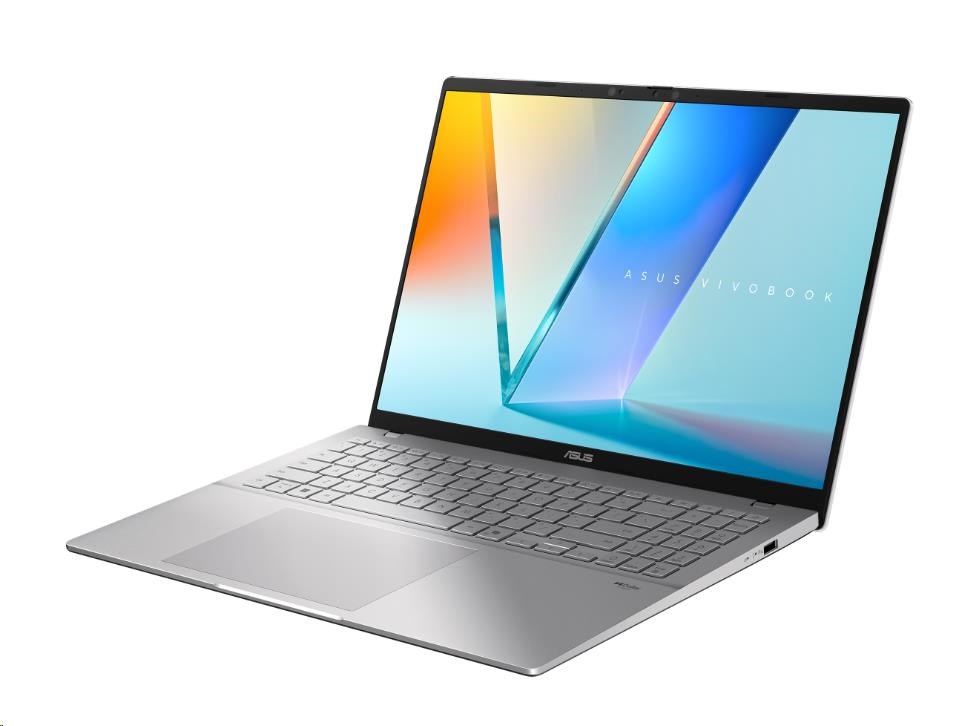 Laptop ASUS Vivobook S16 S3607QA OLED064W, 16" OLED, Snapdragon X, 32GB RAM, 1TB SSD, gri metalik 6