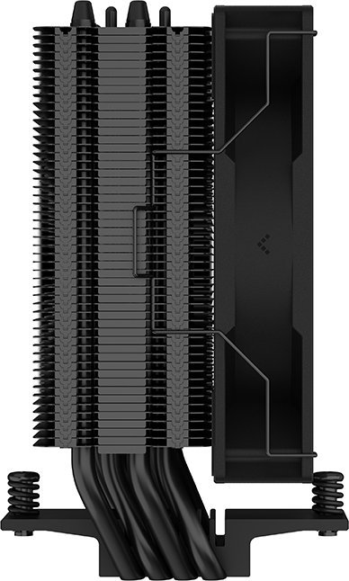 Ftohës CPU Deepcool AG400 BK ARGB, 120mm, 220W TDP, i zi