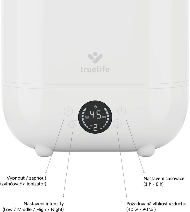 [OUTLET] Lagështues TrueLife AIR H5 Touch