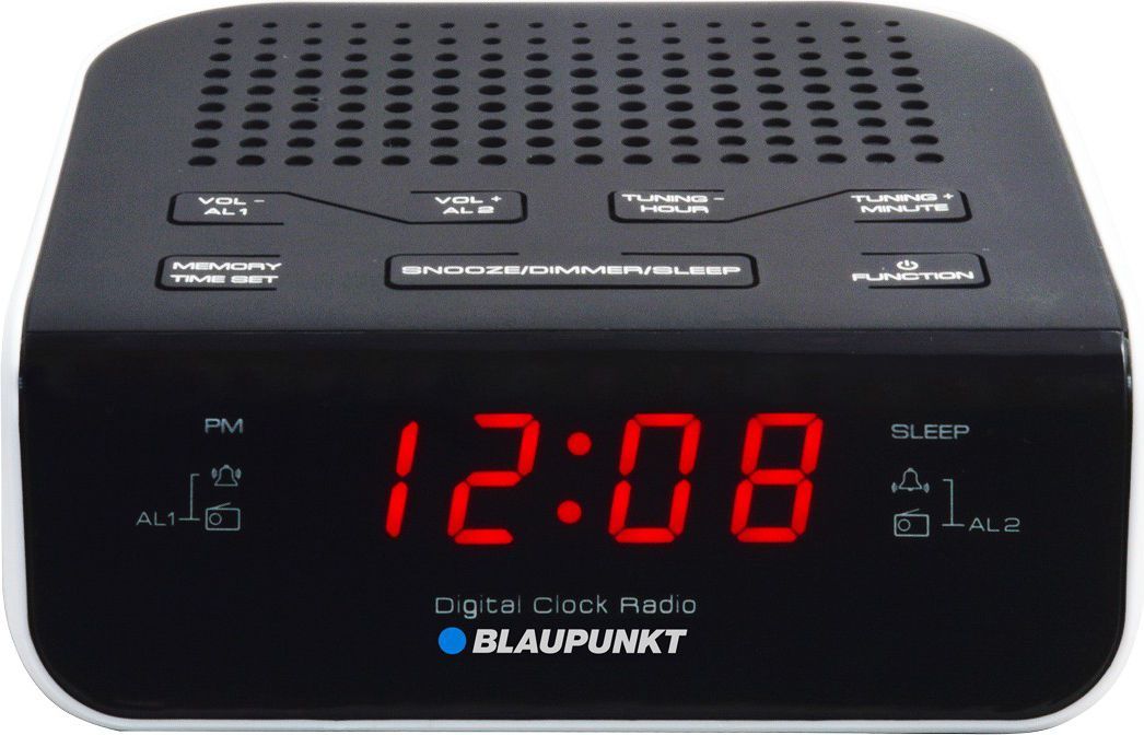 Orë radio me zile Blaupunkt CR5WH, e zezë