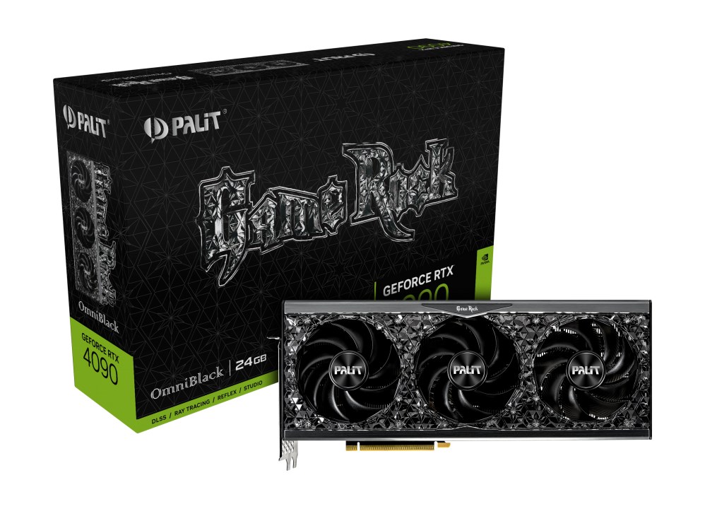 Kartë grafike PALiT NVIDIA GeForce RTX 4090, 24 GB GDDR6X, NED4090019SB-1020Q