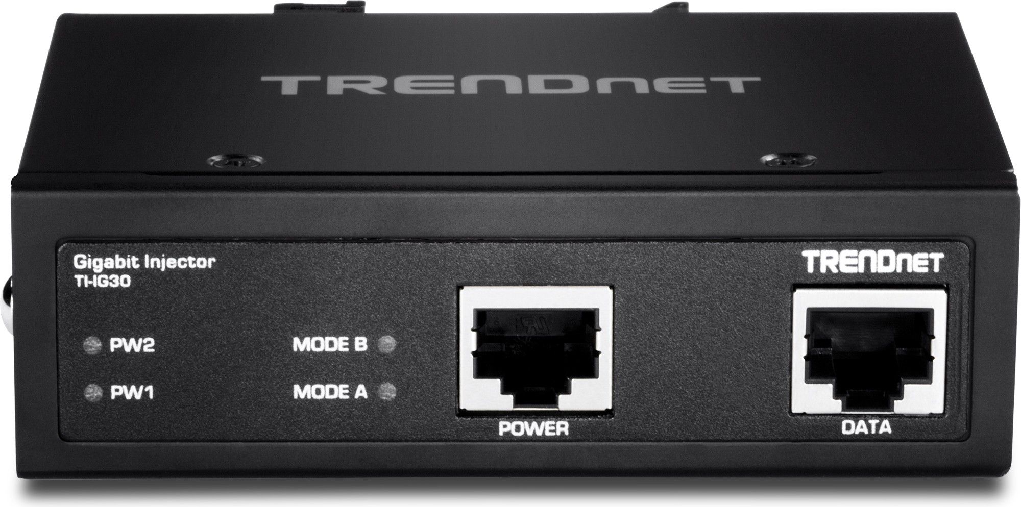 Injektor industrial PoE TRENDnet TI-IG30, Gigabit, 30W, gri