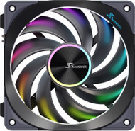 Ventilatorë PC SeaSonic MagFlow 120 ARGB, set 3 copë, 120mm, i zi