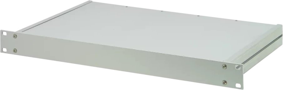 Rast rack SCHROFF Multipac PRO 2U 340D, 2 HE, kapakë të thjeshtë, metalik