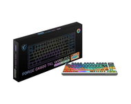 Tastierë MSI Gaming FORGE GK600 TKL W MARS US, e bardhë