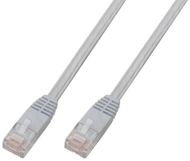 KABLLO rrjeti Digitus Patch Flat, KAT 5e, AWG 30/7, 3 m, e bardhë