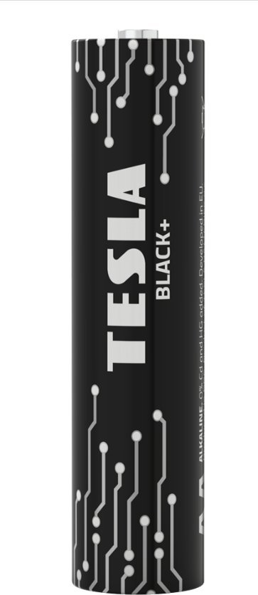Bateri TESLA AAA Black+, alkaline, set, e zezë
