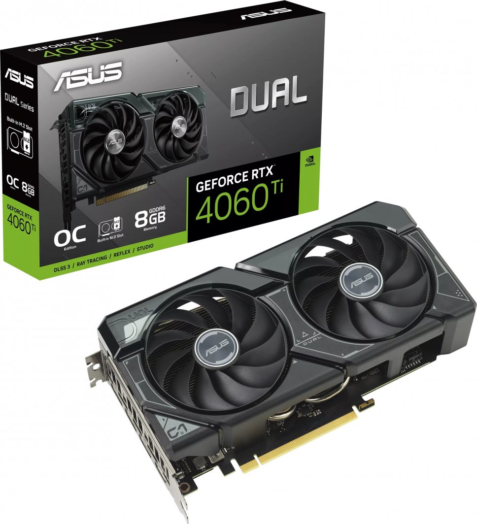 Kartelë grafike Asus Dual GeForce RTX 4060 Ti OC SSD 8GB GDDR6