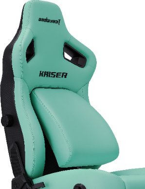 Karrige gaming AndaSeat Kaiser 4 Series, madhësia L, lëkurë PVC premium, blu Robin Egg
