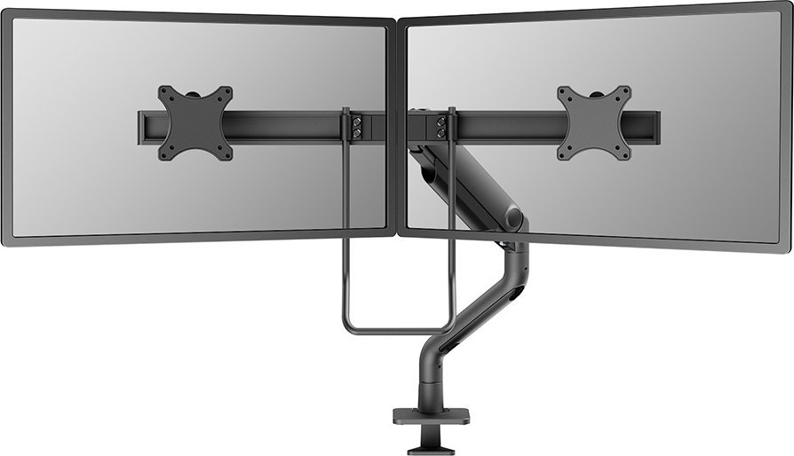 Mbajtës tavoline për dy monitorë Neomounts DS75S-950BL2, 17"-27", deri 8 kg, i zi