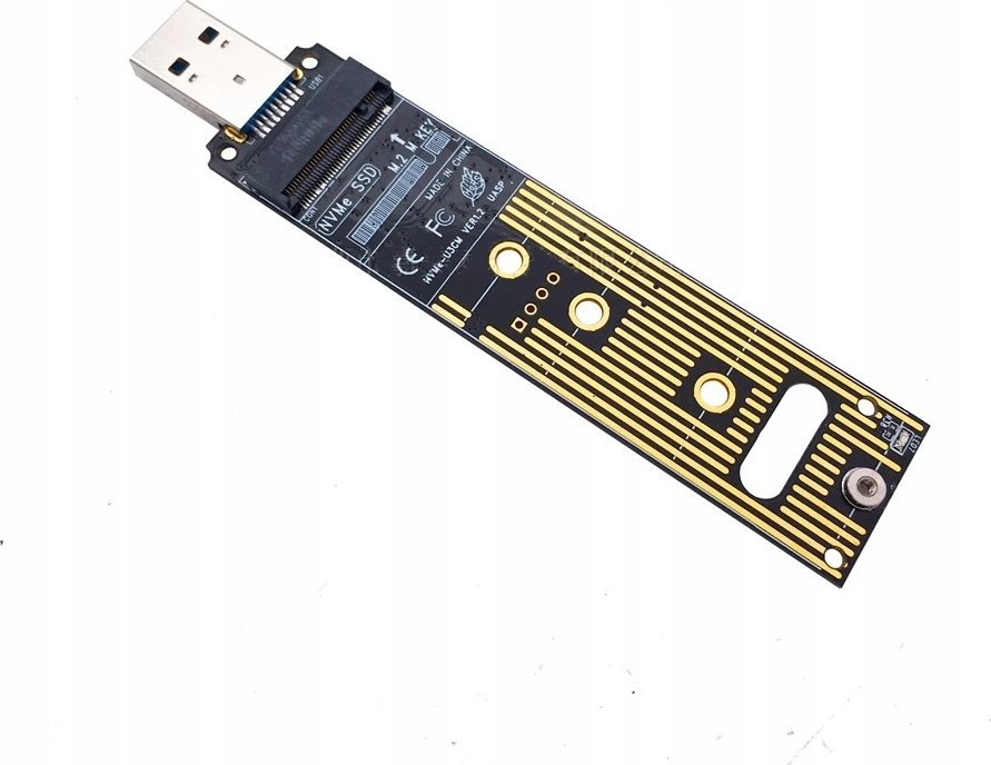Adapter SSD DeLOCK 64069, M.2 PCIe NVMe, USB A, i zi