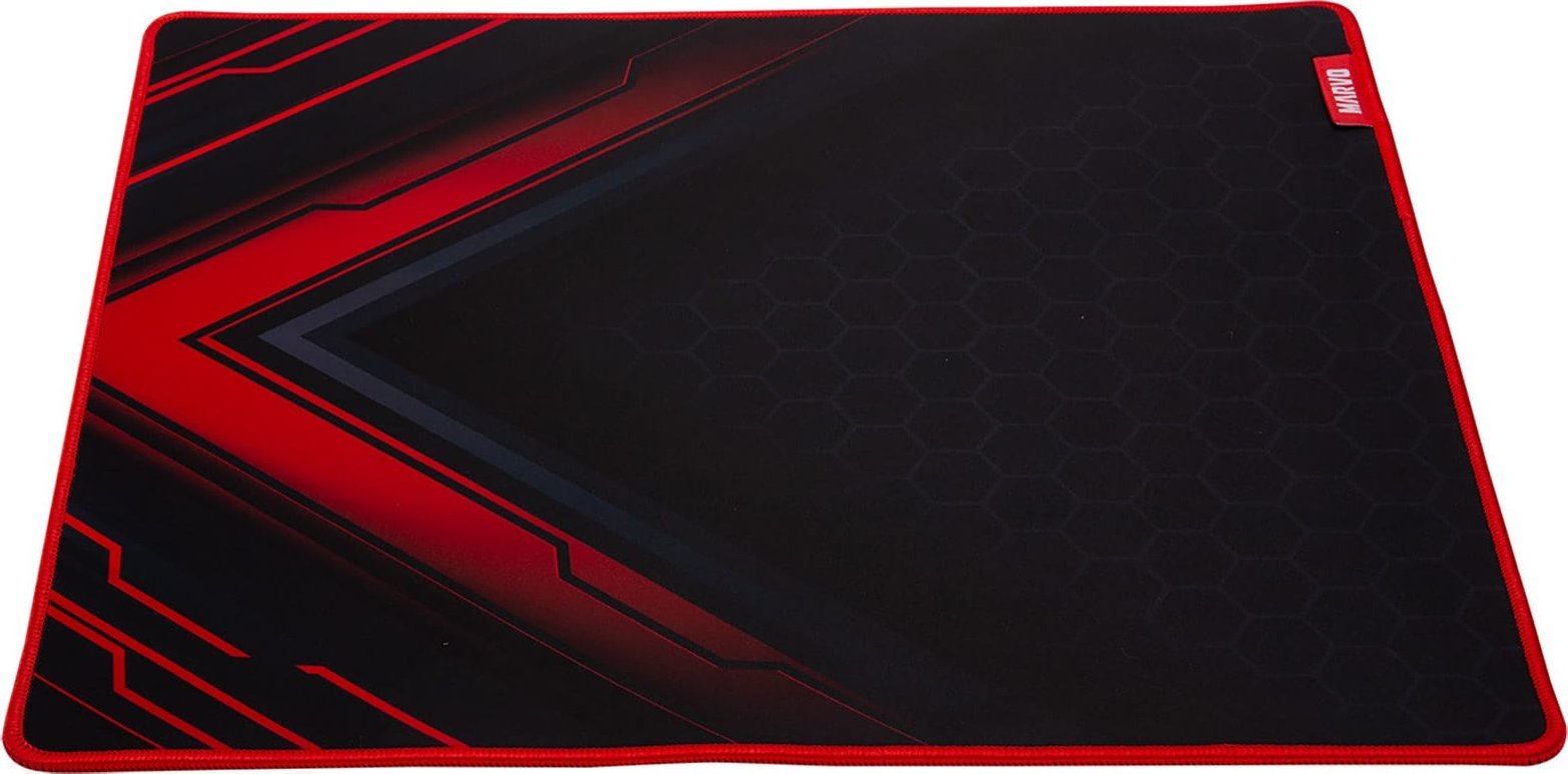 Mousepad gaming Marvo Scorpion G55 Blaze M, madhësi mesatare, mikrofibër, i zi