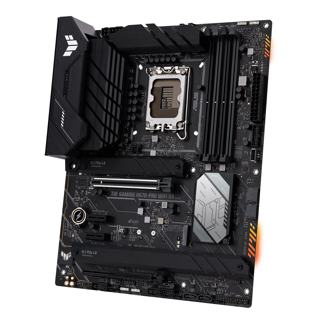 Pllakë amë ASUS TUF Gaming H670-PRO WiFi D4 Intel H670 LGA 1700 ATX