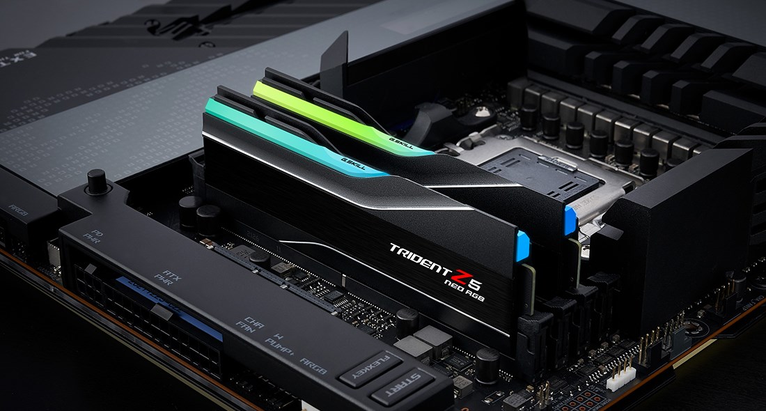 Memorie RAM G.Skill Trident Z5 Neo RGB, DDR5 48GB 2x24GB, 8000MHz, e zezë