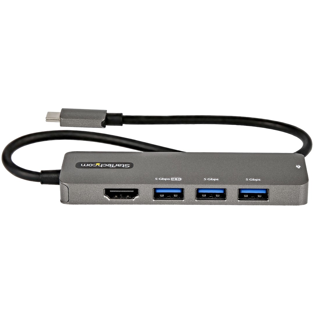 Replikator StarTech.com, HDMI + 3xUSB 3.0 + USB-C, i zezë