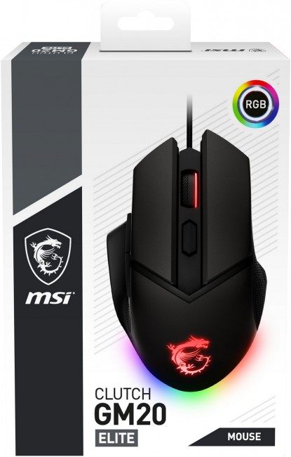 Maus MSI Clutch GM20 Elite, i zi