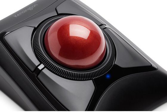 Maus Kensington Expert, wireless, Bluetooth, USB, i zi dhe i kuq
