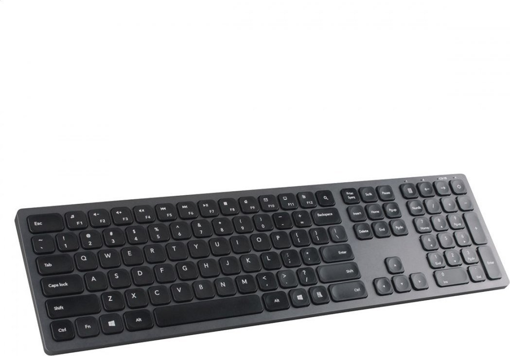 Tastierë Platinet, wireless, CZ + SK, e zezë