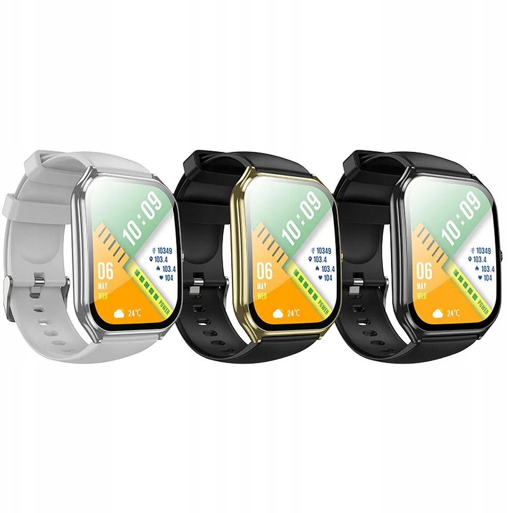 Smartwatch Hoco Y28 Call, ekran AMOLED, Bluetooth 5.2, argjend