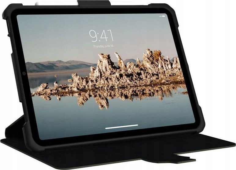 Mbulesë tablet UAG Metropolis SE për iPad 10 10.9" 2022, mbrojtje 360°, me qëndrues, e zezë