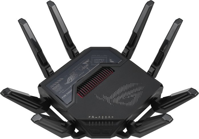Ruter Asus ROG Rapture (GT-BE98), xDSL, 1x RJ45, WPA3, Wi-Fi 6