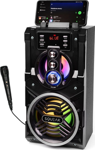 Kaltoparlant Bluetooth Squeak BeatBoxer SQ1000, karaoke, radio FM, i zi
