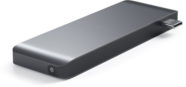 USB Hub Satechi USB-C Passthrough, i hirtë