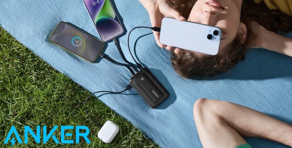 Karikues portativ Nano 10000mAh, 45W, i zi