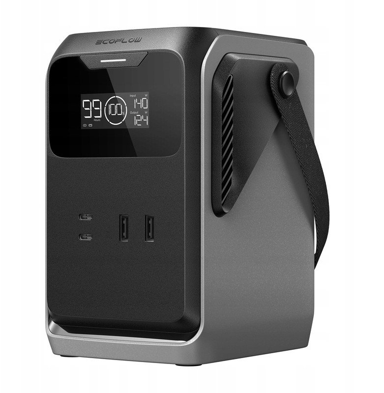 Stacion portativ energjie EcoFlow Trail 200 DC PPS, 192Wh, i zi