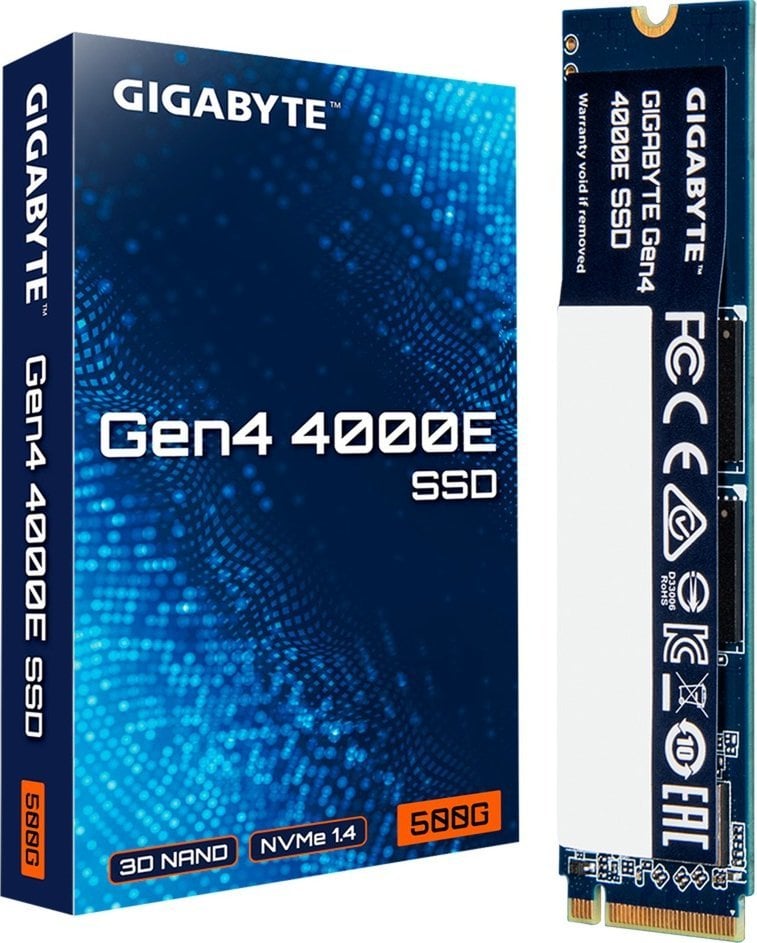 Disk SSD Gigabyte 4000E, 500GB, M.2 2280 PCI-E x4 Gen4 NVMe