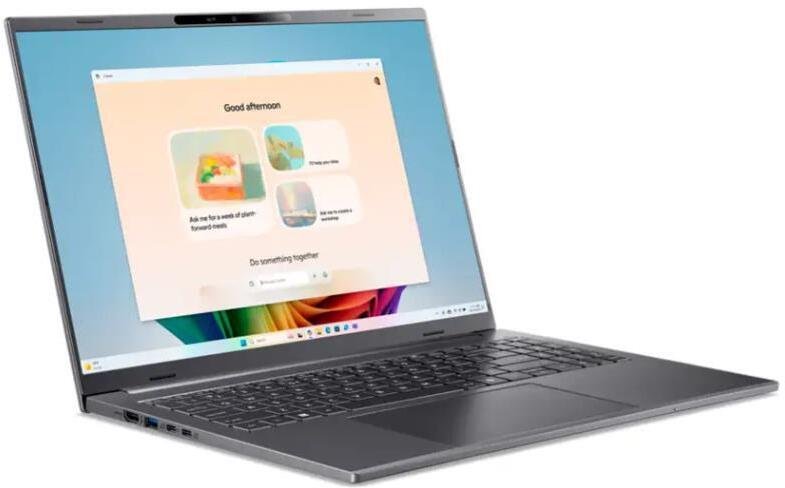 Notebook Acer Aspire 16 AI A16-11M-X9L6, 16" 32GB RAM 1TB SSD, Steel Grey