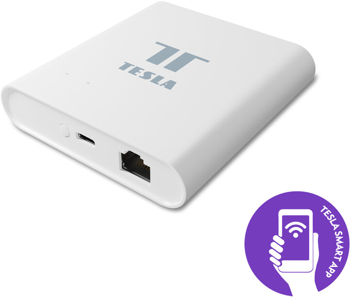 Централна единица Tesla Smart RJ45 ZigBee Hub