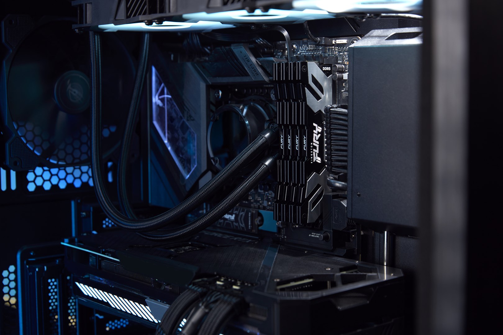 Memorie KINGSTON FURY Renegade DDR5, 48GB, 6400MHz, CL32, e argjendtë/e zezë