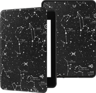 Kapak mbrojtës Strado Case Graphic Smart Case për Kindle Paperwhite 1 2 3, funksion ndezje fikje automatike, dizajn Constellation