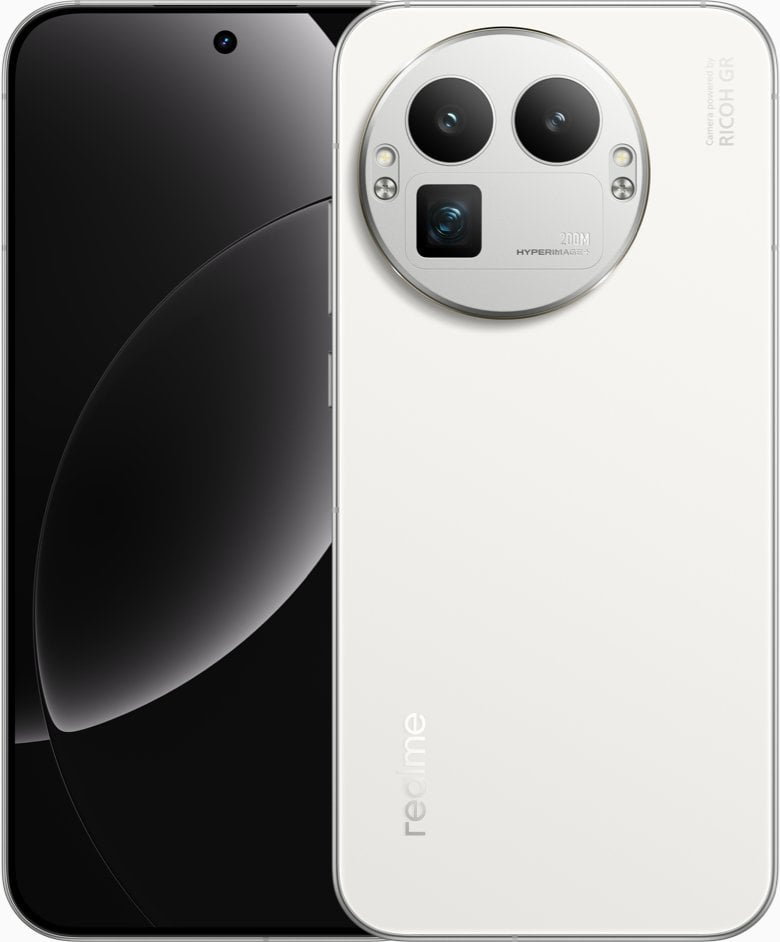 Telefoni Realme GT 8 Pro, 512GB, 16GB RAM, 5G, i bardhë