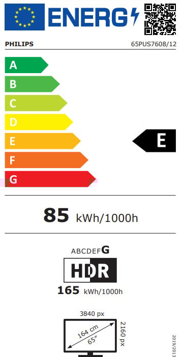 Televizor Philips 65PUS7608 - 164cm, 4K UHD, i zi
