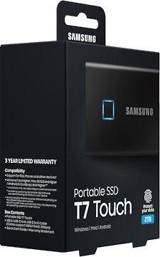 Disk i jashtëm Samsung SSD T7 Touch, 2TB