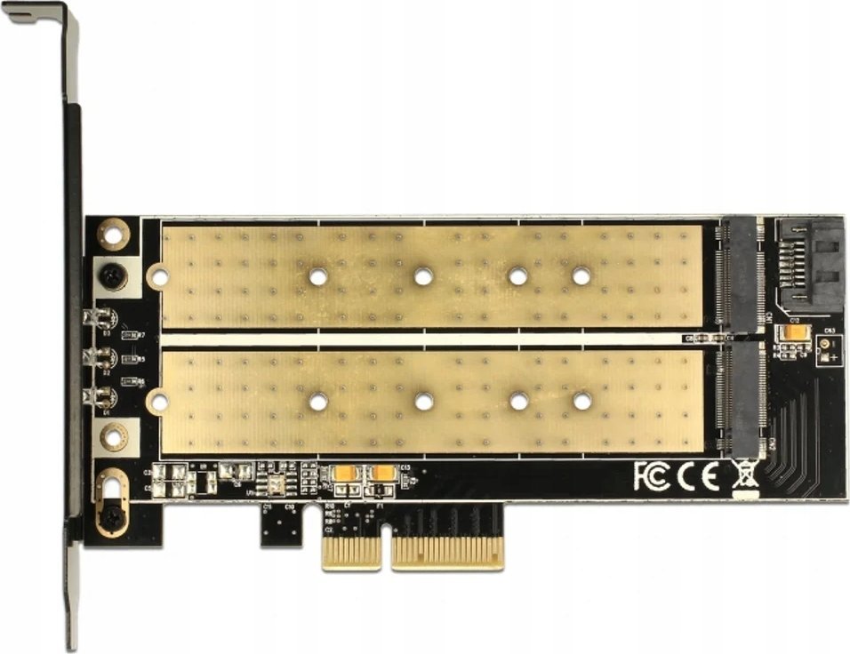 Kartë zgjeruese DeLOCK 89630, PCI Express, 2x M.2 SATA PCIe, e brendshme