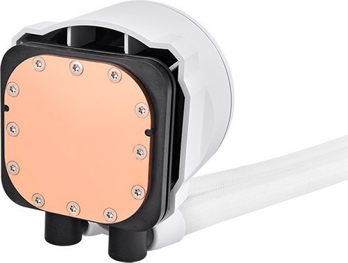 Ftohës uji për procesor Thermaltake TH360 V2 ARGB Snow, radiator 360 mm, ARGB, i bardhë