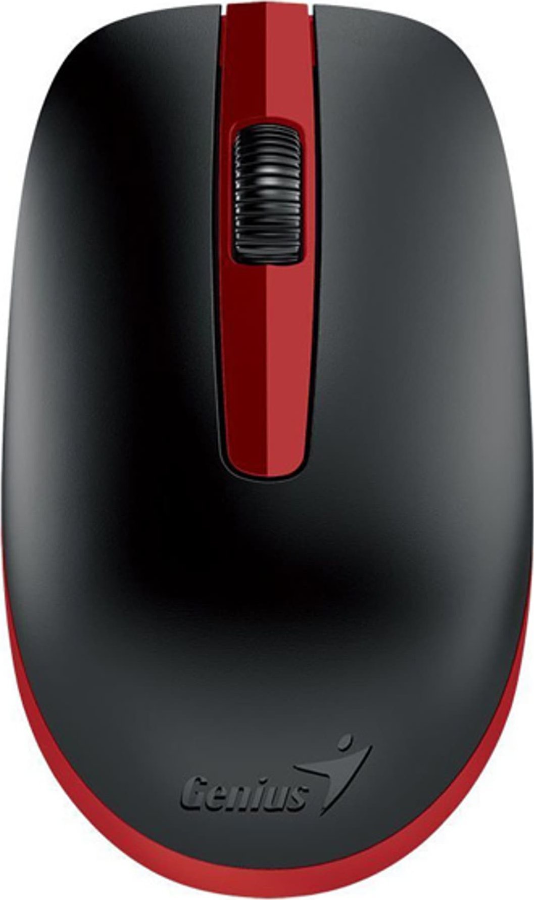 Maus Genius NX-7007 II, wireless, Blue Track, zi e kuqe
