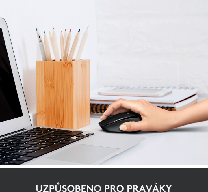 Maus pa kabllo Logitech M330, i kuq