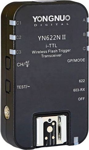 Transceiver blici Yongnuo YN622N II, I TTL për Nikon, set 2 copë