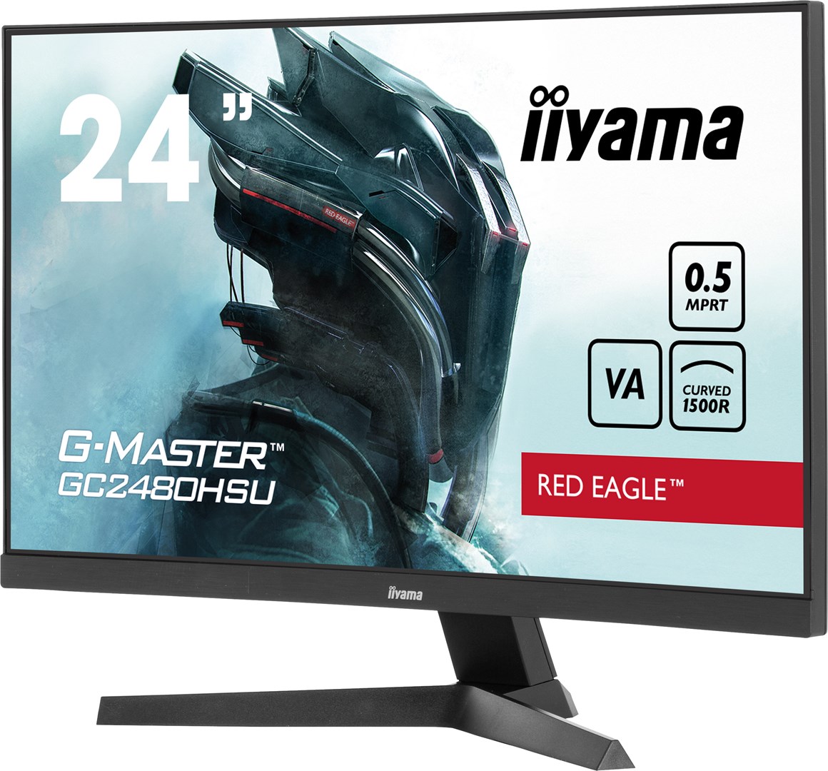 Monitor iiyama G-Master Red Eagle GC2480HSU-B1, 24", Full HD, 180Hz, i zi