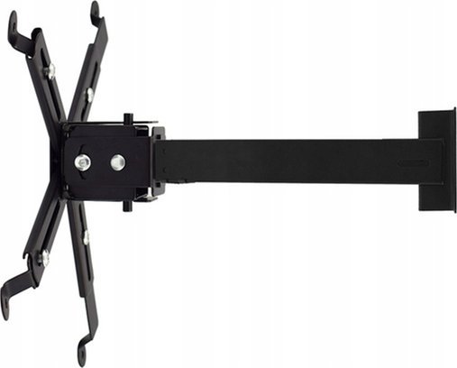 Mbajtëse tavani për projektor Massa Mount, rregullueshme 12-65cm, çelik, e zezë