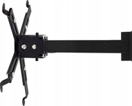 Mbajtëse tavani për projektor Massa Mount, rregullueshme 12-65cm, çelik, e zezë