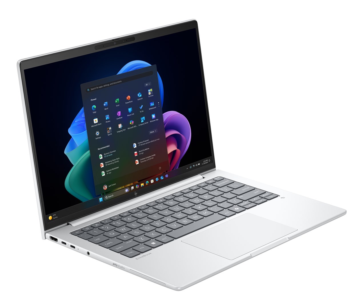Laptop HP EliteBook 8 G1a, 16", Ryzen AI 5, 24GB RAM, 512GB SSD, i argjendtë