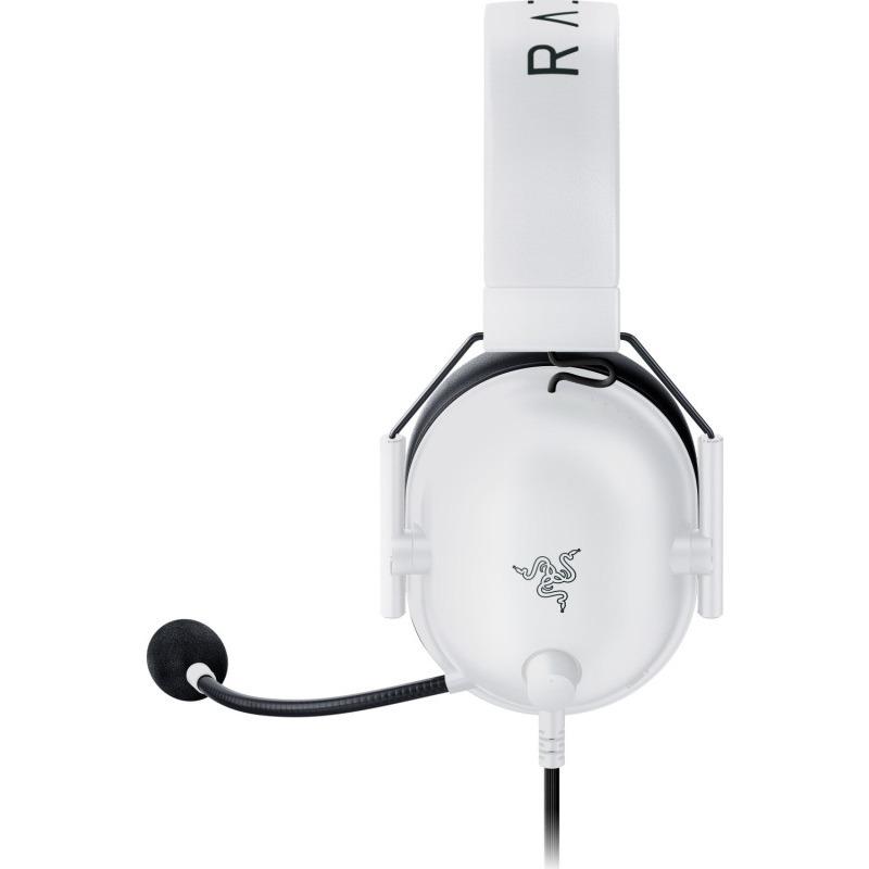 Kufje gaming Razer BlackShark V2 X, 7.1 surround, me mikrofon, të bardha