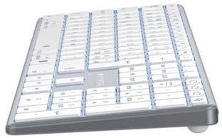 Tastierë Hyper HS2310NO, Bluetooth, LED, gri