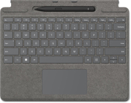 Tastierë Microsoft Surface Pro, me Slim Pen, Bluetooth, platinum