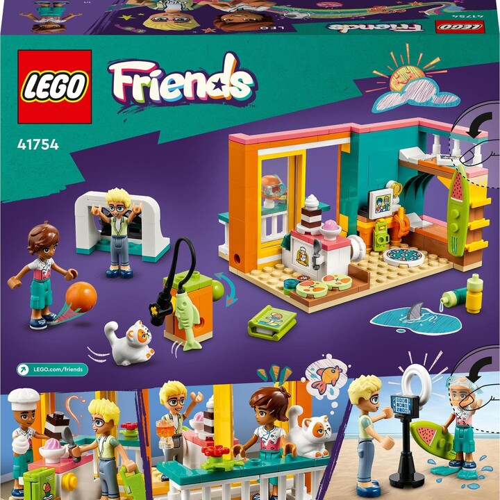 Set LEGO® Friends 41754 Leo's Room, 203 pjesë